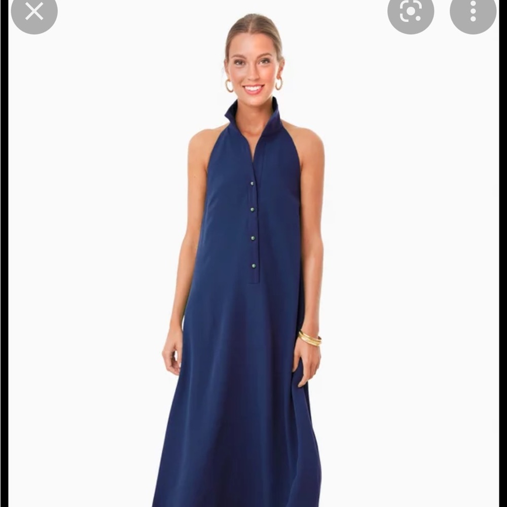 Tuckernuck Navy Maxi Dress - Picture 2 of 6